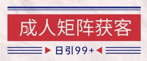 小红书某音橙人赛道引流获客，自热矩阵日引200+【揭秘】-墨月宝藏铺